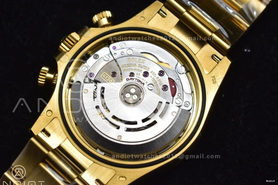 SA4130 White Dial Daytona BTF on Best Edition YG 1:1 Bracelet 116508 0205